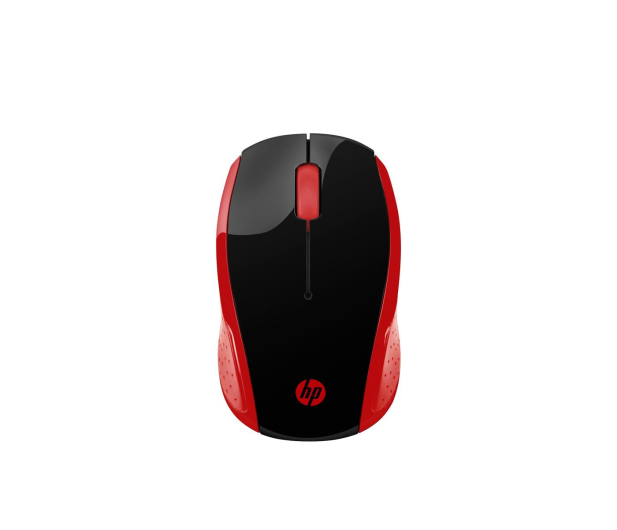 HP Wireless Mouse 200 Empress Red  czerwono-czarna 2HU82AA - 419760 - zdjęcie
